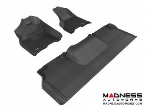 Dodge RAM 2500/ 3500 Mega Cab Floor Mats (Set of 3) - Black by 3D MAXpider